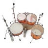 YAMAHA STAGE CUSTOM STUDIO SET HA ORANGE BATTERIA ACUSTICA ARANCIONE CON HARDWARE SET COMPLETO ARANCIONE