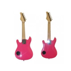 EXTREME EG80KIT PK MINI GUITAR PACK ROSA KIT CHITARA ELETTRICA + AMPLIFICATORE + CUSTODIA
