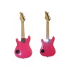 EXTREME EG80KIT PK MINI GUITAR PACK ROSA KIT CHITARA ELETTRICA + AMPLIFICATORE + CUSTODIA