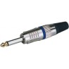 EXTREME JJ2PRO CAVO JACK MONO 1/4" 6.3mm - JACK MONO 1/4" 6.3 mm 2 MT CAVO AUDIO DI SEGNALE SCHERMATO FORNITO CON STRAP E ANELLI