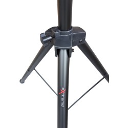 EXTREME SS-PACK S SPEAKER STAND PROFESSIONALI KIT SET SUPPORTI CASSE IN ACCIAIO CON BORSA TRASPORTO ALTEZZA REGOLABILE SISTEMA D