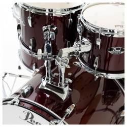 PEARL ROADSHOW RS525SC/C91 RED WINE BATTERIA ACUSTICA 5 PEZZI CON PIATTI SABIAN E SGABELLO