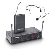 LD SYSTEMS ECO 16 BPH B 6 SISTEMA WIRELESS RADIOMICROFONO HEADSET AD ARCHETTO UHF 16 CANALI PLL