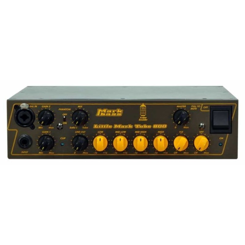 MARKBASS LITTLE MARK TUBE 800 TESTATA PER BASSO
