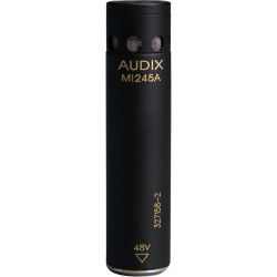AUDIX M1245 MICROFONO A CONDENSATORE CARDIOIDE MINIATURIZZATO PER LIVE STUDIO E BROADCAST + CLAMP + CAVO + VALIGETTA