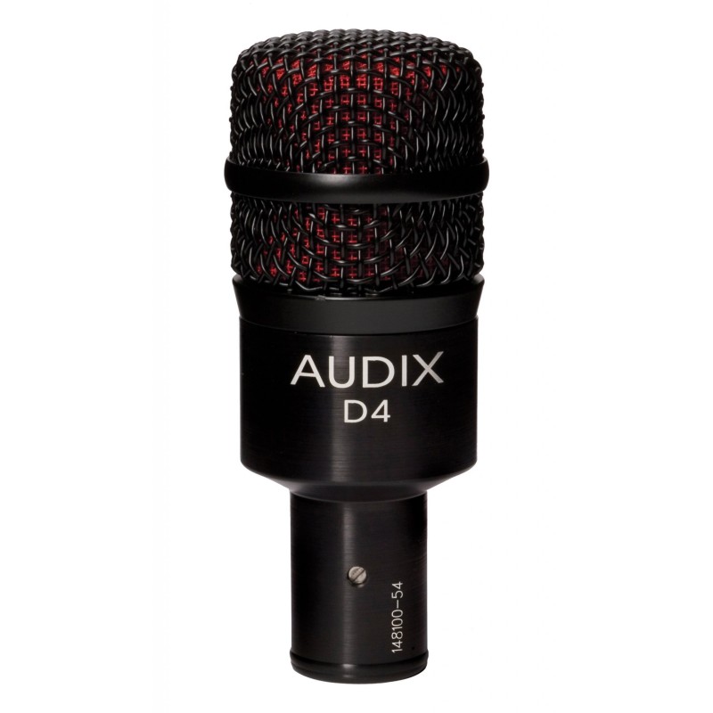 AUDIX D4 MICROFONO DINAMICO IPERCARDIODE PER TOM E PERCUSSIONI