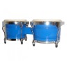 EXTREME BG279 BL BONGO STANDARD COLORE BLUE PELLE NATURALE 4 ROBUSTI TIRANTI 7"- 9"