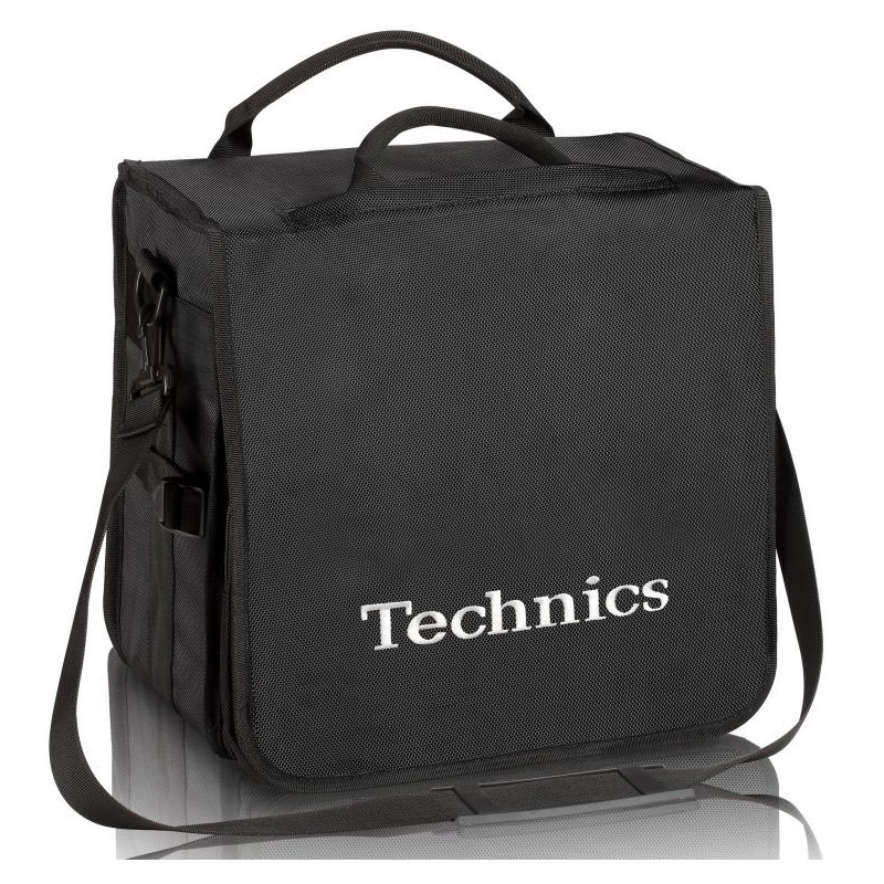 TECHNICS BACKBAG BLACK-SILVER ZAINO NERO SCRITTA ARGENTO