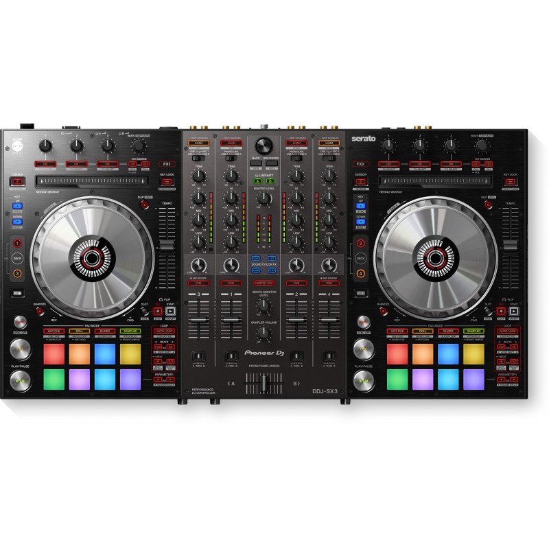PIONEER DDJ-SX3 CONSOLLE DJ 4 CANALI PER PER SERATO DJ PRO