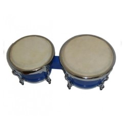 EXTREME BG279 BL BONGO STANDARD COLORE BLUE PELLE NATURALE 4 ROBUSTI TIRANTI 7"- 9"