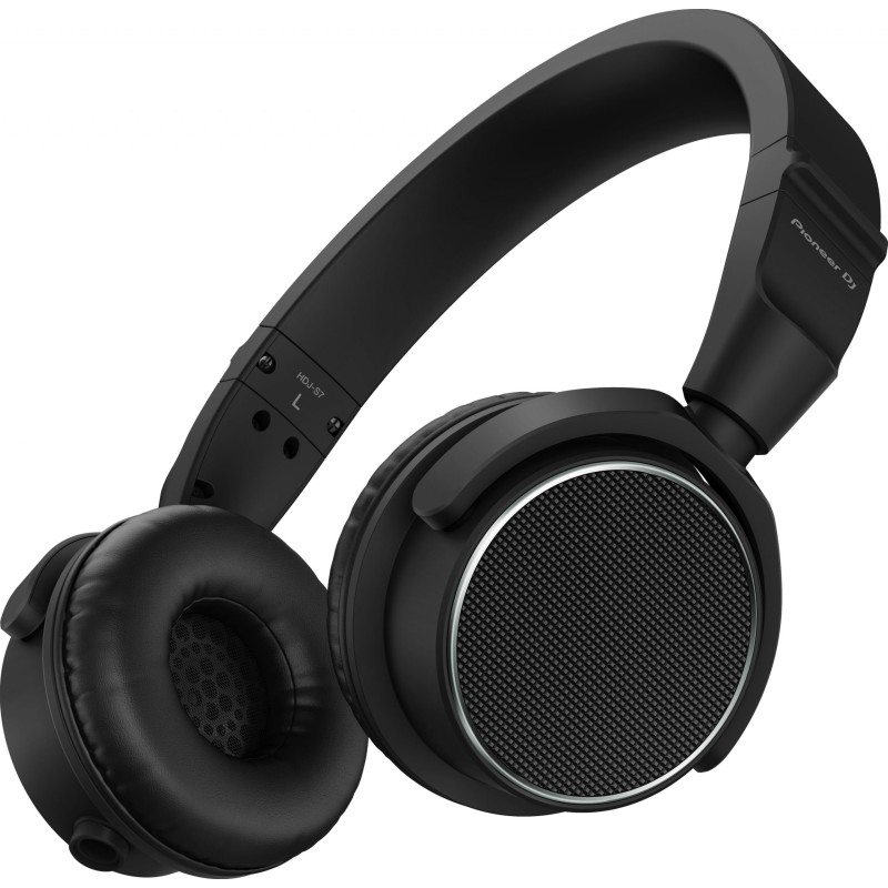 PIONEER HDJ S7 K BLACK CUFFIA CHIUSA DINAMICA ON EAR PER DJ NERA+CUSTODIA