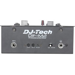 DJ TECH DIF M2 MIXER SCRATCH PER DJ 2 CANALI