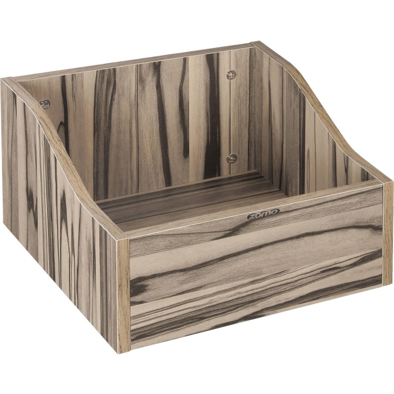ZOMO VS-BOX100/1 ZB BOX PORTA VINILI IN LEGNO FINITURA ZEBRANO