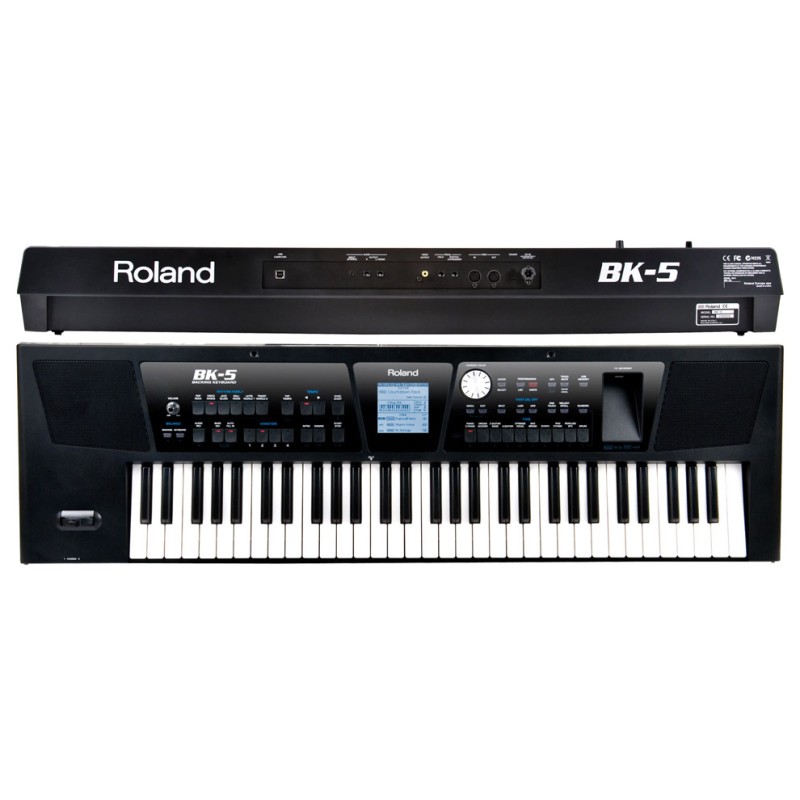 ROLAND BK5 BACKING KEYBOARD TASTIERA ARRANGER 61 TASTI REGISTRAZIONE USB