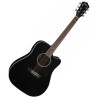 WASHBURN AD5CEB CHITARRA ACUSTICA ELETTRIFICATA SPALLA MANCANTE COLORE NERO