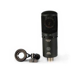 AUDIX CX112B MICROFONO A CONDENSATORE DA STUDIO DIAFRAMMA LARGO PER VOCE E STRUMENTI + CLAMP + CUSTODIA