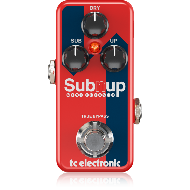 TC ELECTRONIC SUB 'N' UP MINI OCTAVER EFFETTO OCTAVER POLIFONICO A PEDALE PER CHITARRA