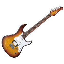 YAMAHA PACIFICA 212 VFM TBS CHITARRA ELETTRICA 22 TASTI TOP ACERO FIAMMATO TOBACCO BROWN SUNBURST
