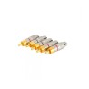 EXTREME CONNETTORE RCA VOLANTE MASCHIO COLORE ROSSO
