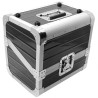 ZOMO OB-80 XT FLIGHT CASE PER VINILI IN ALLUMINIO CAPACITA' 50 - 99 VINILI COLORE NERO E ARGENTO
