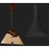 HORA PRIM BALALAIKA PRIMA SOPRANO 3 CORDE MADE IN EUROPE TOP ABETE MASSELLO CORPO ACERO MASSELLO MANICO FAGGIO TASTIERA PALISSAN