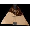HORA PRIM BALALAIKA PRIMA SOPRANO 3 CORDE MADE IN EUROPE TOP ABETE MASSELLO CORPO ACERO MASSELLO MANICO FAGGIO TASTIERA PALISSAN