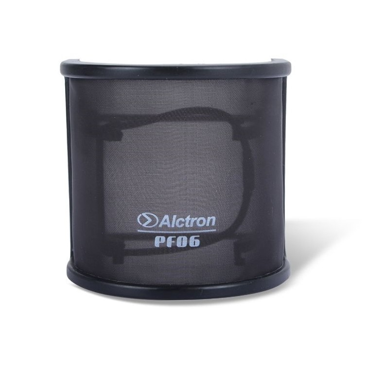 ALCTRON PF06 FILTRO ANTIPOP UNIVERSALE MICROFONO DA STUDIO DIAMENTRO DA 1.8 A 2.7"