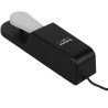 ALCTRON PS-1 PEDALE SUSTAIN ROBUSTO MAGGIORATO TIPO PIANO A GAMBA LUNGA PIANOFORTE DIGITALE TASTIERA CAVO E SWITCH INVERSIONE PO