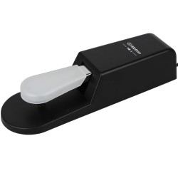 ALCTRON PS-1 PEDALE SUSTAIN ROBUSTO MAGGIORATO TIPO PIANO A GAMBA LUNGA PIANOFORTE DIGITALE TASTIERA CAVO E SWITCH INVERSIONE PO
