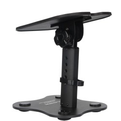 ALCTRON MS180-5 SUPPORTO MONITOR DA STUDIO SET ( COPPIA DI STAND ) IN METALLO REGOLABILE INCLINABILE ANTI SCIVOLO/VIBRAZIONI DES