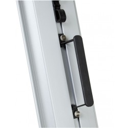 ALCTRON KS100 W SUPPORTO A COLONNA PER 2 TASTIERE SILVER TIPO SPIDER COLOR ARGENTO