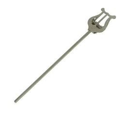 EXTREME MMSE LEGGIO LETTURINO DA MARCIA UNIVERSALE DA PIEGARE 1 BOTTONE LYRA MEDIA IN METALLO