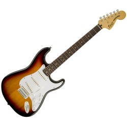 FENDER SQUIER VINTAGE MODIFIED STRATOCASTER CHITARRA ELETTRICA 21 TASTI 3 SINGLE COIL COLORE BROWN SUNBURST