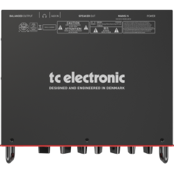 TC ELECTRONIC BQ500 TESTATA PER BASSO 500W PREAMP MOSFET E COMPRESSORE