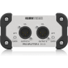 KLARK TEKNIK DS20 SPLITTER PASSIVO 1 IN 2 OUT CON TRASFORMATORE MIDAS E GAMMA DINAMICA ESTESA