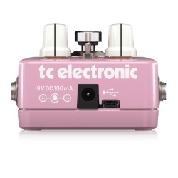 TC ELECTRONIC BRAINWAVES PITCH SHIFTER POLIFONICO WHAMMY DETUNE EFFETTO A PEDALE PER CHITARRA