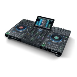 DENON DJ PRIME 4 CONSOLE CONTROLLER STANDALONE PER DJ 4 DECK CON TOUCH SCREEN 10 4x USB + SD CARD