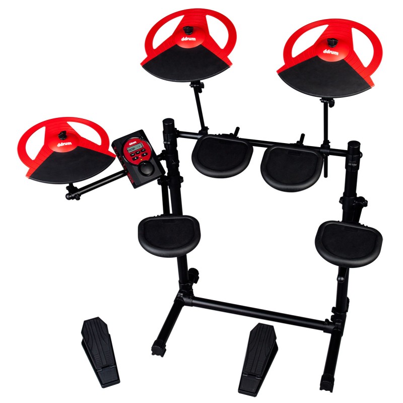 DDRUM DD BETA BATTERIA ELETTRONICA 5 PEZZI CON MODULO SONORO E RACK DI MONTAGGIO