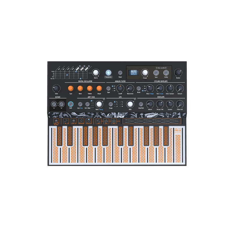 ARTURIA MICROFREAK SINTETIZZATORE IBRIDO ANALOGICO - DIGITALE PARAFONICO 25 TASTI