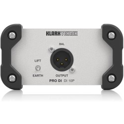 KLARK TEKNIK DI-10P DI-BOX PASSIVA INPUT STEREO TRASFORMATORE MIDAS USCITA MONO SOMMATA