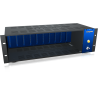 MIDAS LEGEND L10 LAUNCH POWER SUPPLY CHASSIS MONTAGGIO RACK 10 MODULI SERIE 500
