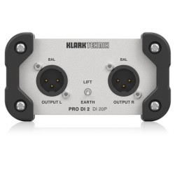 KLARK TEKNIK DI-20P DI-BOX PASSIVA STEREO TRASFORMATORI MIDAS USCITA MONO SOMMATA