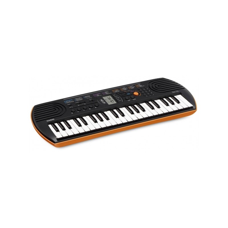 CASIO SA76 TASTIERA PORTATILE 44 TASTI MINI SCUOLE MEDIE PIANOLA POLIFONICA 100 TONI 50 ACCOMPAGNAMENTI 10 BRANI