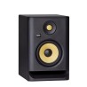 KRK RP5-G4 ROKIT MONITOR DA STUDIO 55 WATT BIAMPLIFICATO WOOFER 5" NERO + DSP ROOM TUNING TRAMITE APP