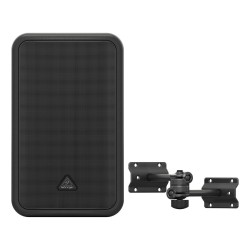 BEHRINGER CE500D-BK CASSA DA INSTALLAZIONE ATTIVA 100W CLASSE D COLORE NERO + SUPPORTO DA MURO