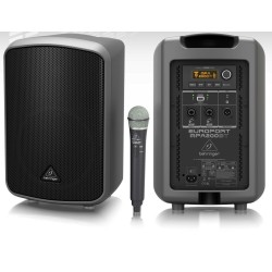 BEHRINGER MPA200BT CASSA ATTIVA + MICROFONO WIRELESS + STREAMING AUDIO BLUETOOTH 200W