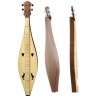APPALACHIAN DULCIMER PICCOLO TOP ABETE FONDO LIME FASCE E MANICO ACERO SCALA 615MM