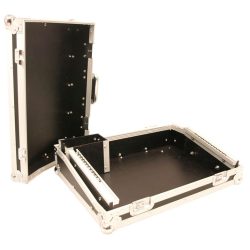COBRA FC76 CASE INCLINATO FLIGHT CASE PORTA RACK 6 UNITA' PER MIXER LUCI 12/24