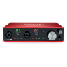 FOCUSRITE SCARLETT 4I4 INTERFACCIA AUDIO USB TERZA GENERAZIONE ( 3RD GEN ) GENERATION MKIII 4 IN 4 OUT PC MAC 24 BIT 192 KHZ SCH