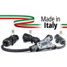 SPLITTER CEE SDOPPIO MADE IN ITALY SPINA PCE 16A MASCHIO 3 POLI 2P+T IP44 A 2 PRESE 16A FEMMINA PCE